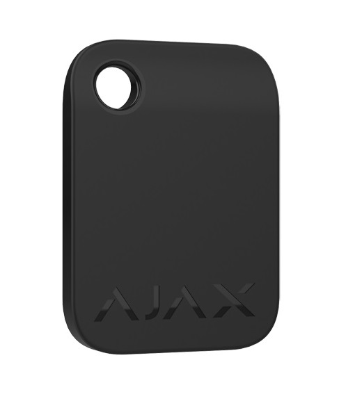 Chiave TAG AJAX Nera per KEYPADPLUS